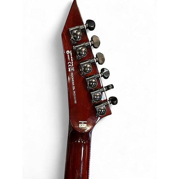 Used ESP LTD MH1000ET Brown Sunburst Solid Body Electric Guitar