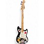 Used Squier Bronco Black Electric Bass Guitar thumbnail