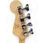 Used Squier Bronco Black Electric Bass Guitar
