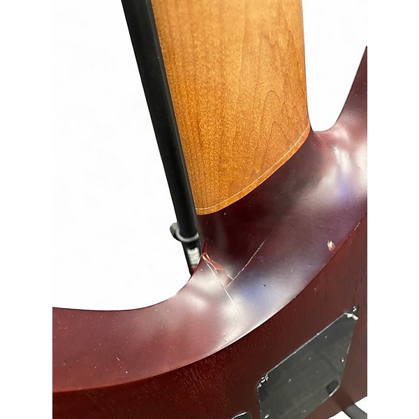 Used Jackson WR7 DAVE DAVIDSON WALNUT STAIN Solid Body Electric Guitar