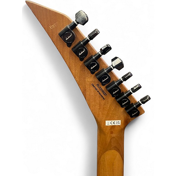 Used Jackson WR7 DAVE DAVIDSON WALNUT STAIN Solid Body Electric Guitar