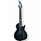 Used Solar Guitars GF17FBB 7 string Transparent Black Solid Body Electric Guitar