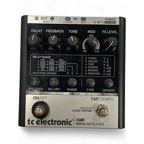 Used TC Electronic Nova Repeater Effect Pedal