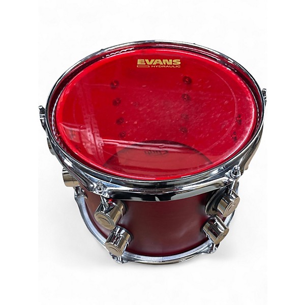 Used PDP by DW 4 Piece FS Series Flat Red Drum Kit