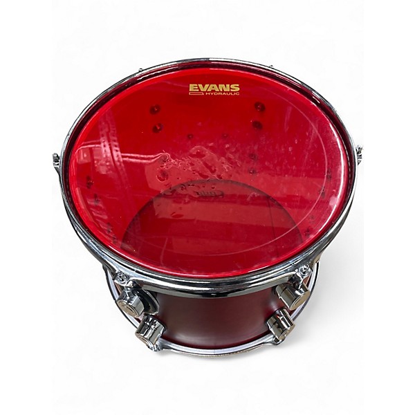 Used PDP by DW 4 Piece FS Series Flat Red Drum Kit