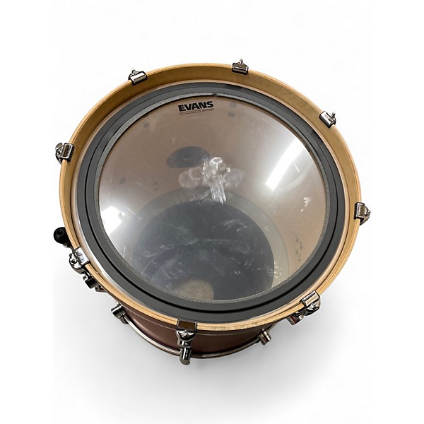 Used PDP by DW 4 Piece FS Series Flat Red Drum Kit