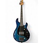 Used Ernie Ball Music Man DarkRay 5 Sapphire Iris Electric Bass Guitar thumbnail