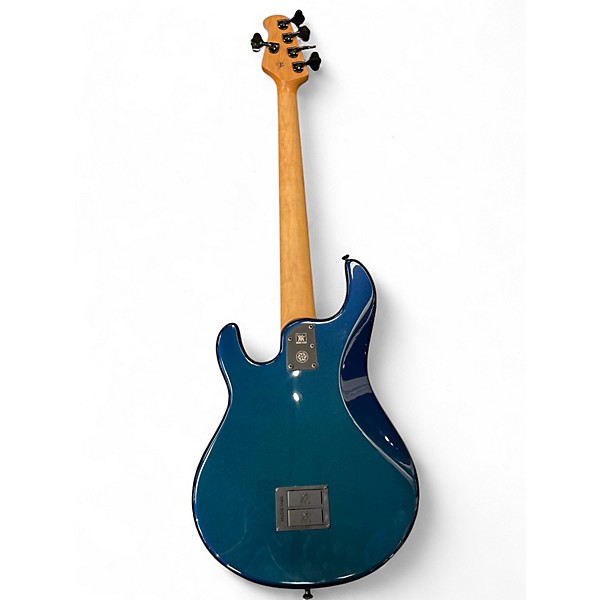 Used Ernie Ball Music Man DarkRay 5 Sapphire Iris Electric Bass Guitar