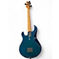 Used Ernie Ball Music Man DarkRay 5 Sapphire Iris Electric Bass Guitar