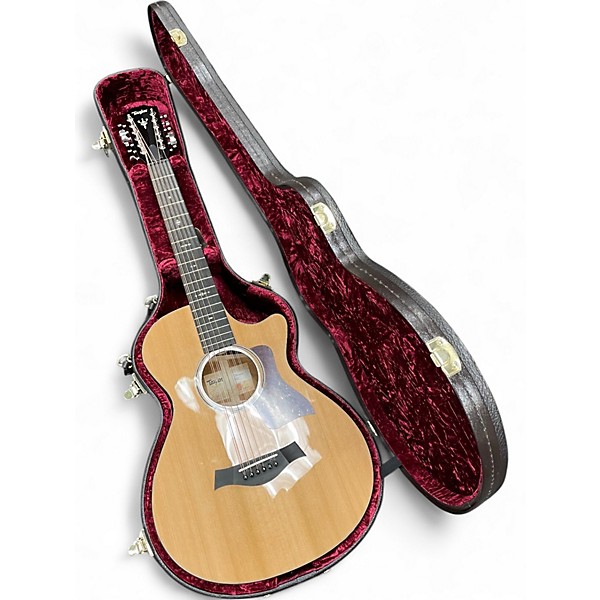 Used Taylor 552CE 12ST Natural 12 String Acoustic Electric Guitar
