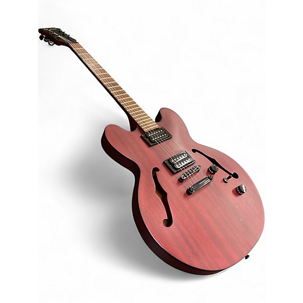 Used Epiphone Dot Studio Worn Cherry Hollow Body Electric Guitar