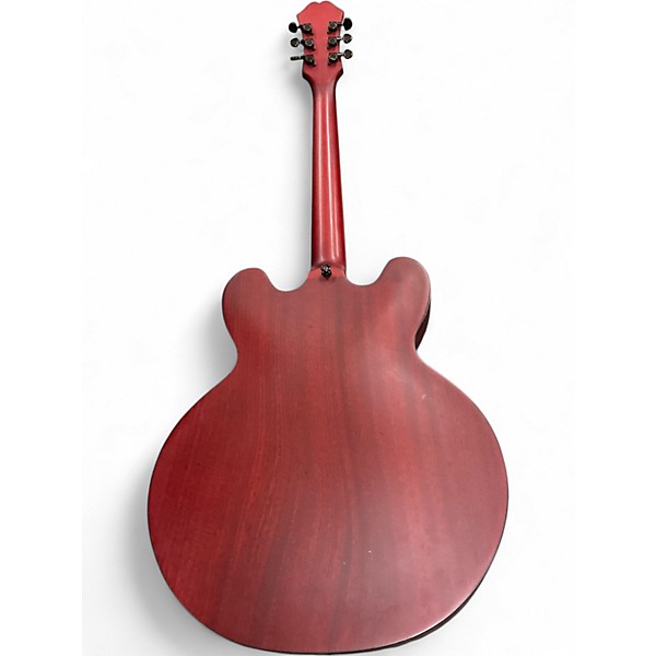 Used Epiphone Dot Studio Worn Cherry Hollow Body Electric Guitar