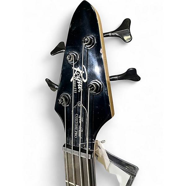 Used Rogue LX200B Series III Black Electric Bass Guitar