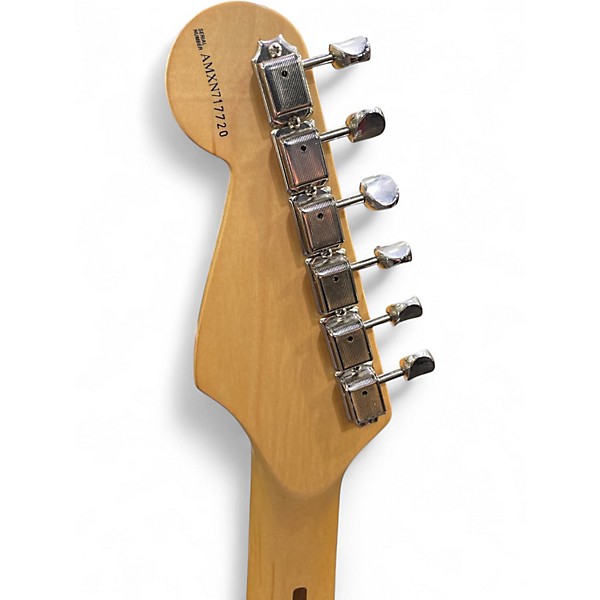 Used 1997 Fender American Standard Stratocaster Candy Apple Red Solid Body Electric Guitar