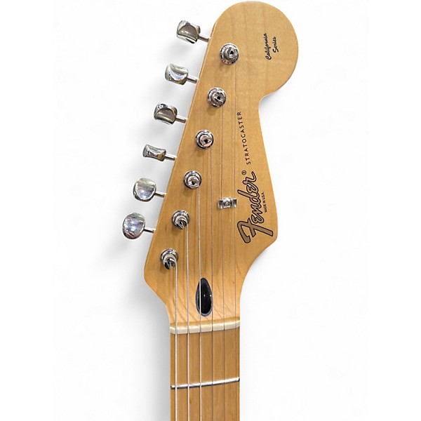 Used 1997 Fender American Standard Stratocaster Candy Apple Red Solid Body Electric Guitar