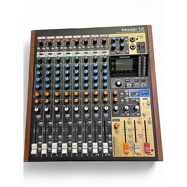 Used TASCAM Model 12 Powered Mixer