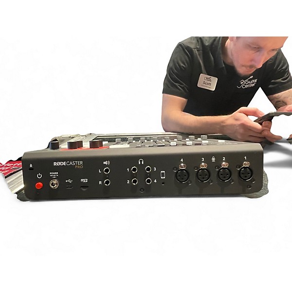 Used RODE RODECASTER PRO Digital Mixer