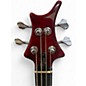Used Ritter Custom Roya 4 Red Marble Electric Bass Guitar