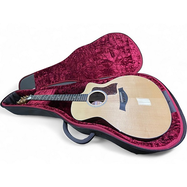 Used Taylor 214CE PLUS LTD Natural Acoustic Electric Guitar