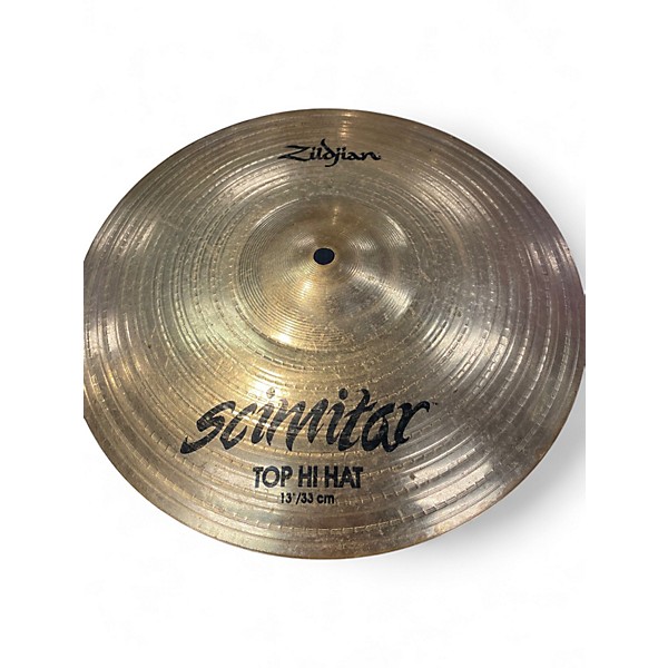Used Zildjian 14in Scimitar Hi Hat Pair Cymbal