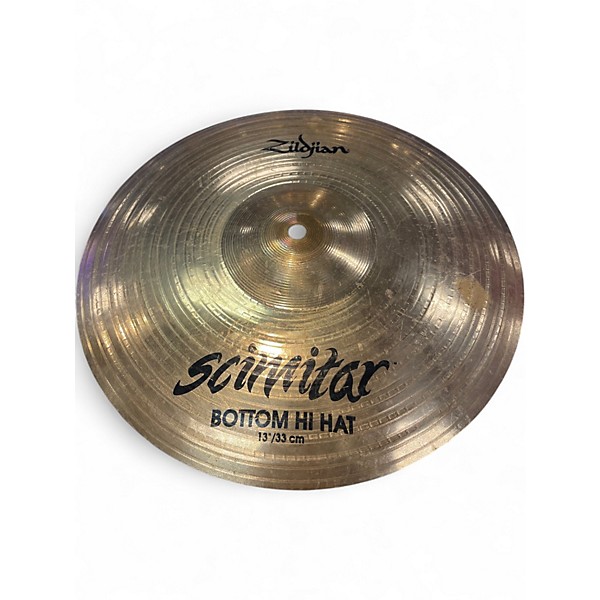 Used Zildjian 14in Scimitar Hi Hat Pair Cymbal