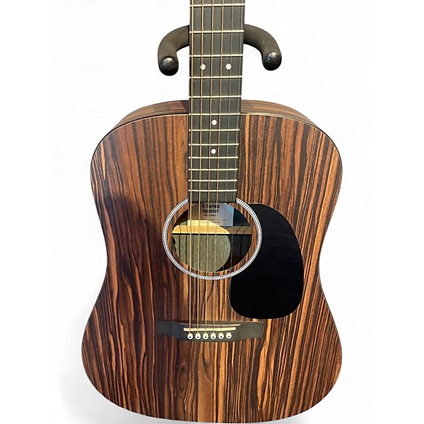 Used Martin Special DX Macassar Natural Acoustic Electric Guitar