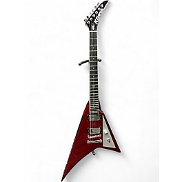Used Kramer Charlie Parra Vanguard Candy Apple Red Solid Body Electric Guitar