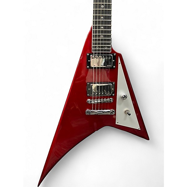 Used Kramer Charlie Parra Vanguard Candy Apple Red Solid Body Electric Guitar