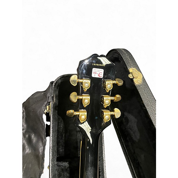 Used Epiphone Sheraton II Black Hollow Body Electric Guitar