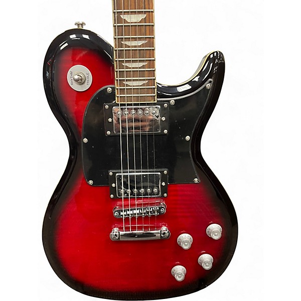 Used Keith Urban Electric Crimson Red Burst Solid Body Electric Guitar