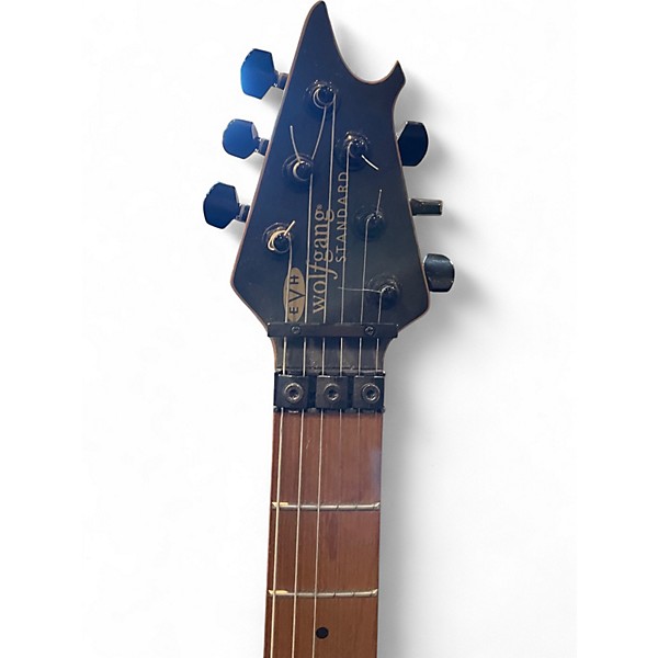 Used EVH Wolfgang Standard Satin Black Solid Body Electric Guitar