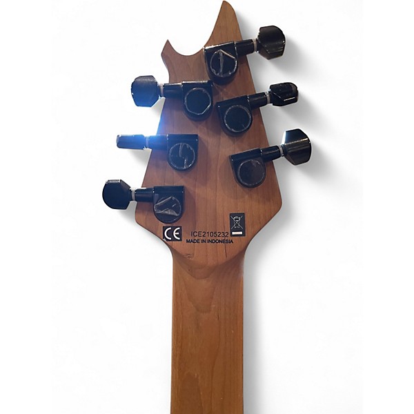 Used EVH Wolfgang Standard Satin Black Solid Body Electric Guitar