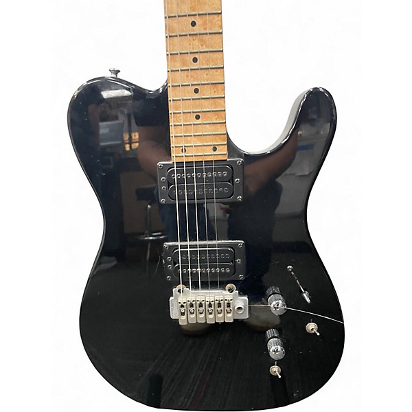 Used Carvin TL60 Black Solid Body Electric Guitar