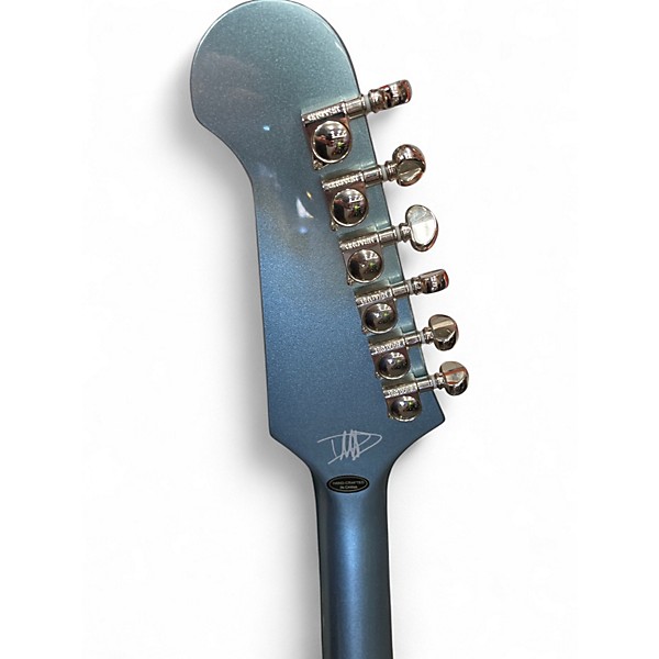 Used Epiphone DG 335 DAVE GROHL SIGNITURE Pelham Blue Hollow Body Electric Guitar