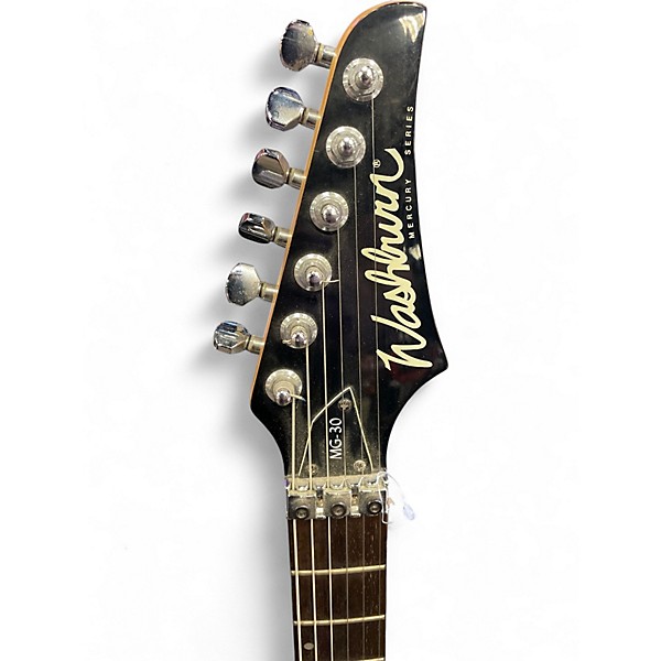 Used Washburn MG30 PACIFIC BLUE RAIN Solid Body Electric Guitar