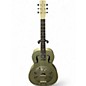 Used Gretsch Guitars G9201 Honeydipper Metal Round Neck Green Resonator Guitar thumbnail