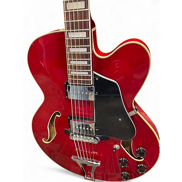 Ibanez AFS75T-TCD 5B-01 レッド Ibanez Artcore AFS75T-TCD Transparent Cherry Red | MUSIC