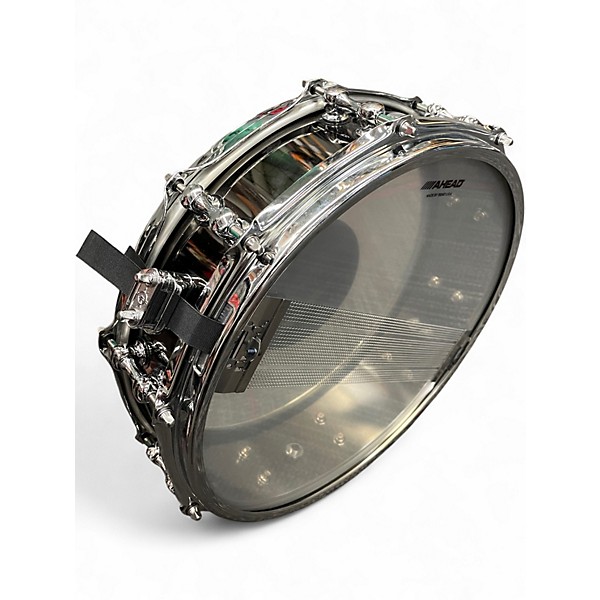 Used Ahead 14X4 AS414T CHROME OVER BRASS CHROME OVER BRASS Drum