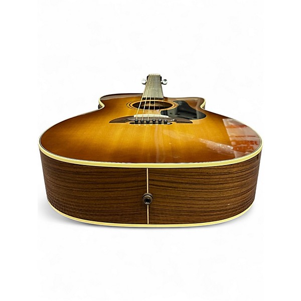 Used Alvarez FY70CESHB Yairi Standard Folk/OM Shadow Burst Acoustic Electric Guitar