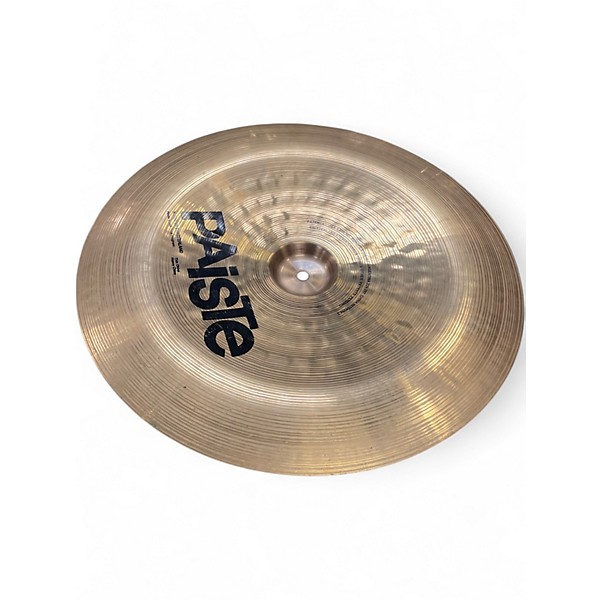 Used Paiste 18in SIGNATURE HEAVY CHINA Cymbal