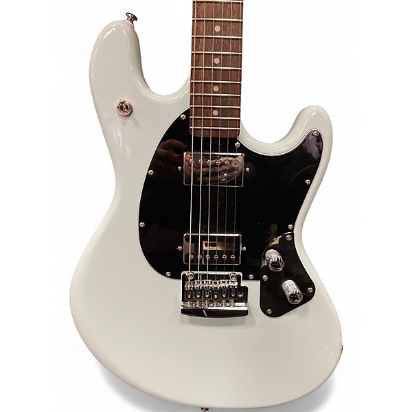 Used Sterling by Music Man Sub Series Stingray Daphne Blue Solid Body Electric Guitar