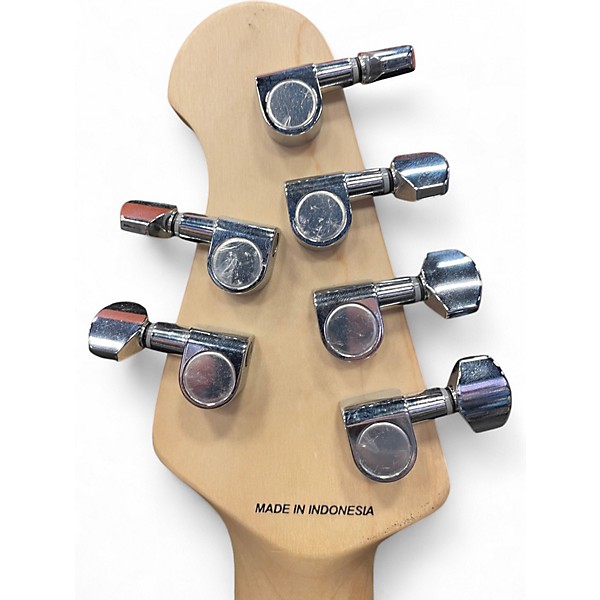 Used Sterling by Music Man Sub Series Stingray Daphne Blue Solid Body Electric Guitar