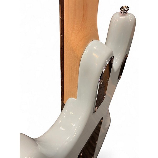 Used Sterling by Music Man Sub Series Stingray Daphne Blue Solid Body Electric Guitar