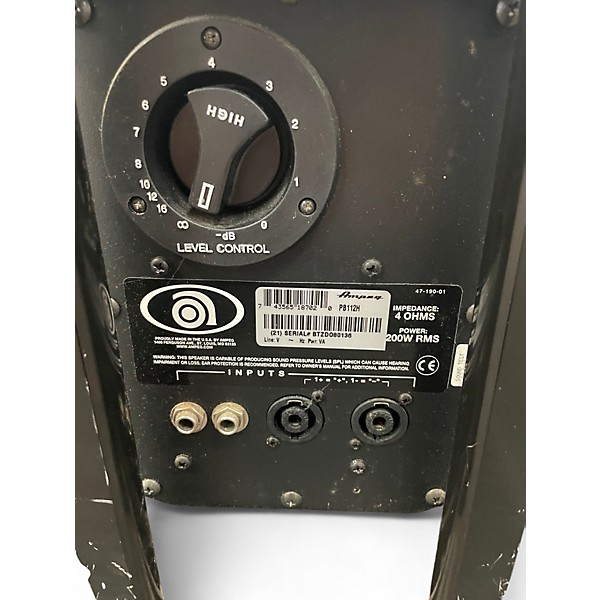 Used Ampeg PB112H Bass Cabinet