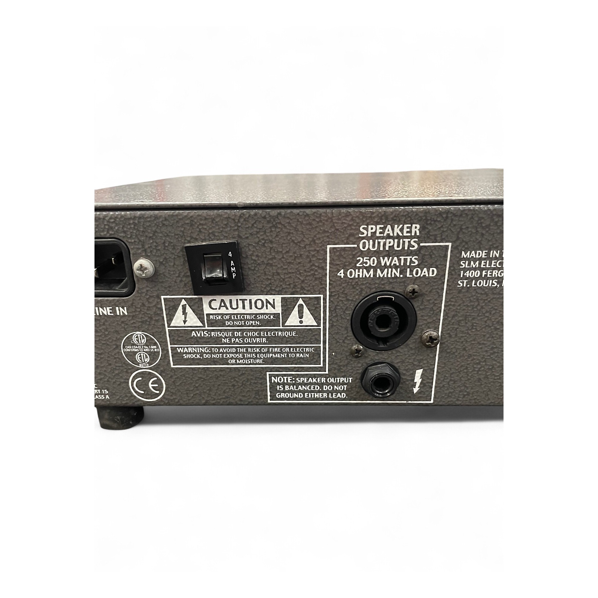 Used Ampeg Porta Bass 250 Bass Amp Head | Guitar Center