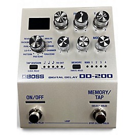 Used BOSS DD200 Digital Delay Effect Pedal