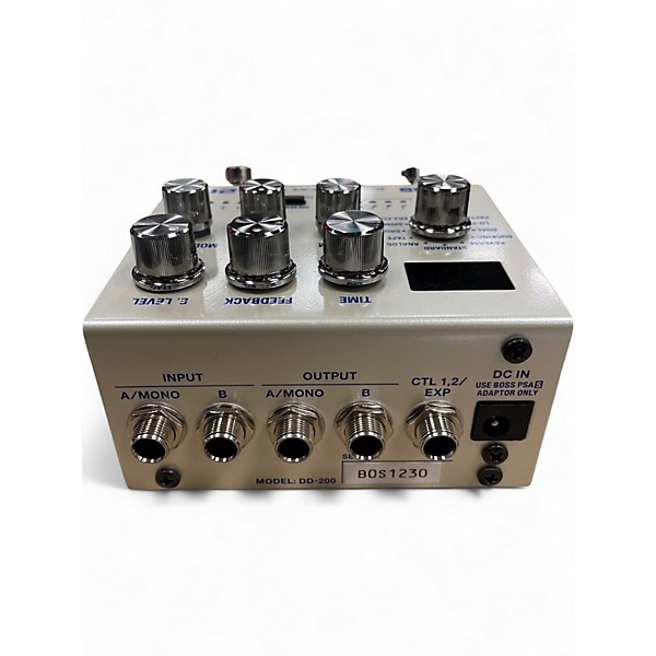 Used BOSS DD200 Digital Delay Effect Pedal