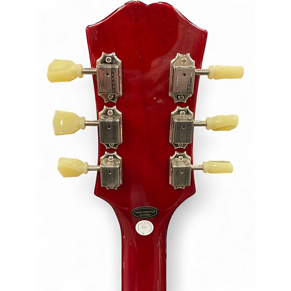 Used Epiphone ES335 Candy Apple Red Hollow Body Electric Guitar