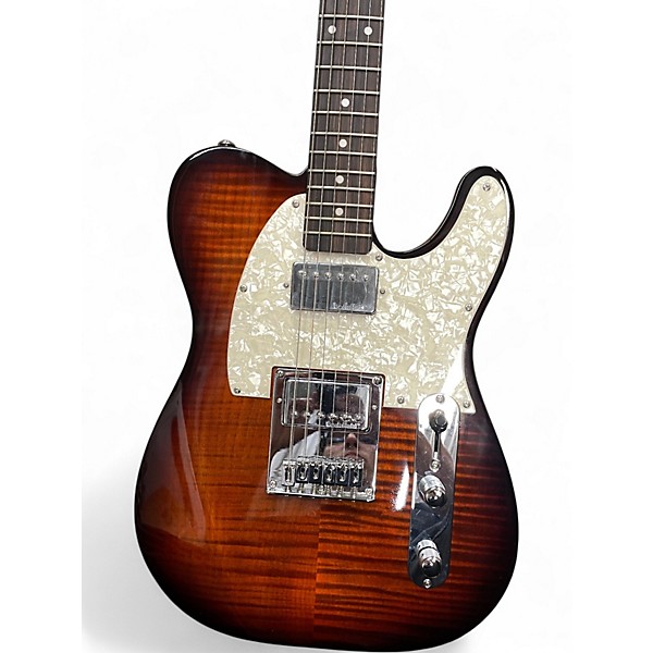 Used Michael Kelly 53DB TIGER EYE Solid Body Electric Guitar