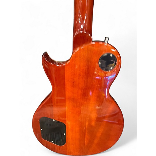 Used Vintage V100 AFD Paradise Amber Solid Body Electric Guitar